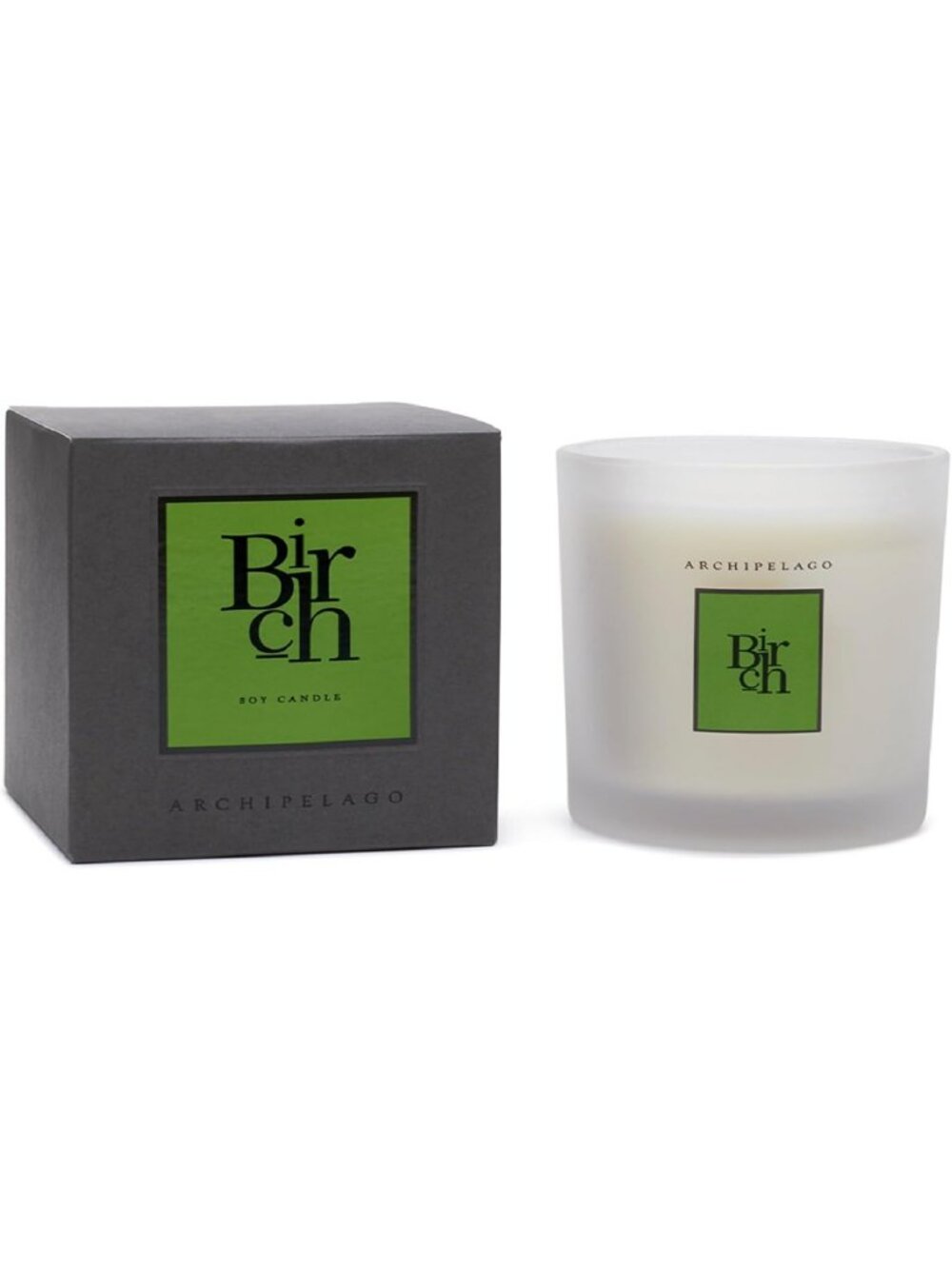 Birch Scented Soy Wax Candle - 10 oz Natural Aromatherapy Home Decor